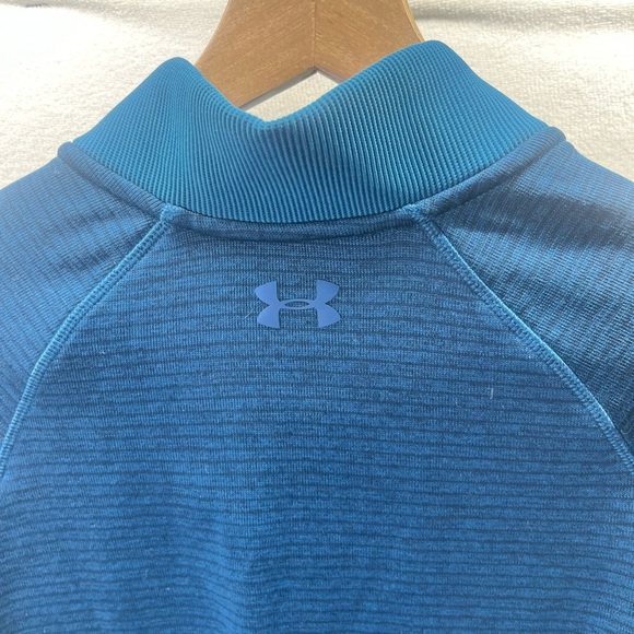 Under Armour Cold Gear Storm Jacket Mens M Warm Casual Teal Performance 1864 - Picture 7 of 8